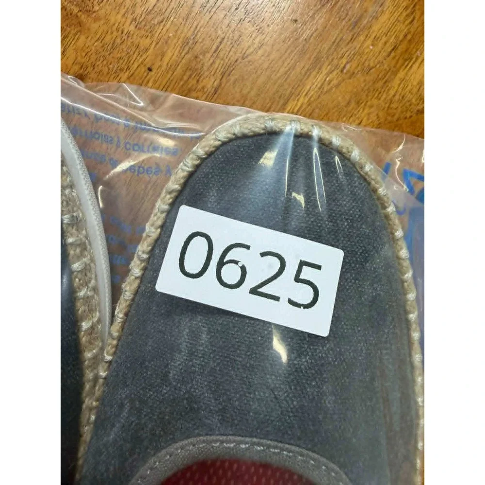 Columbia Womens 10 Sunrise Vent Grey‎ Canvas Espadrille Flats Shoes BL2686-011